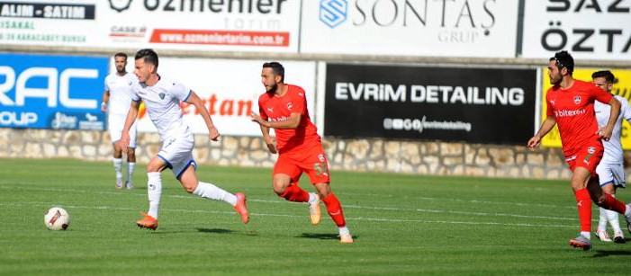 TFF 2. Lig: Karacabey Belediyespor: 1 - Diyarbekirspor: 1