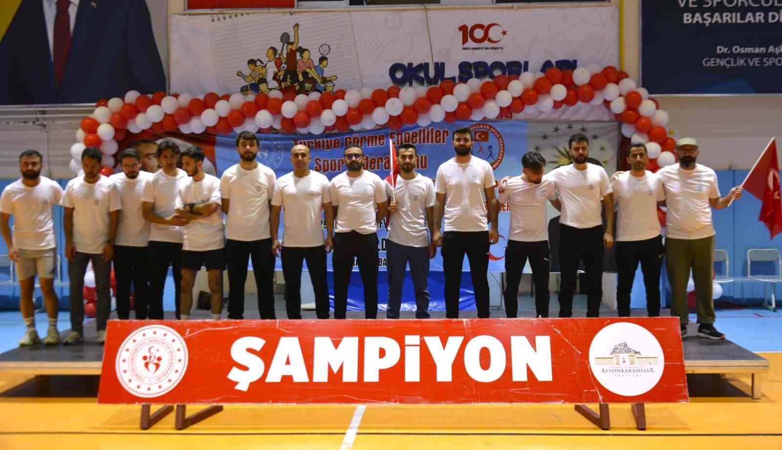 Futsal turnuvasının şampiyonu Nilüfer Belediyesi GESK