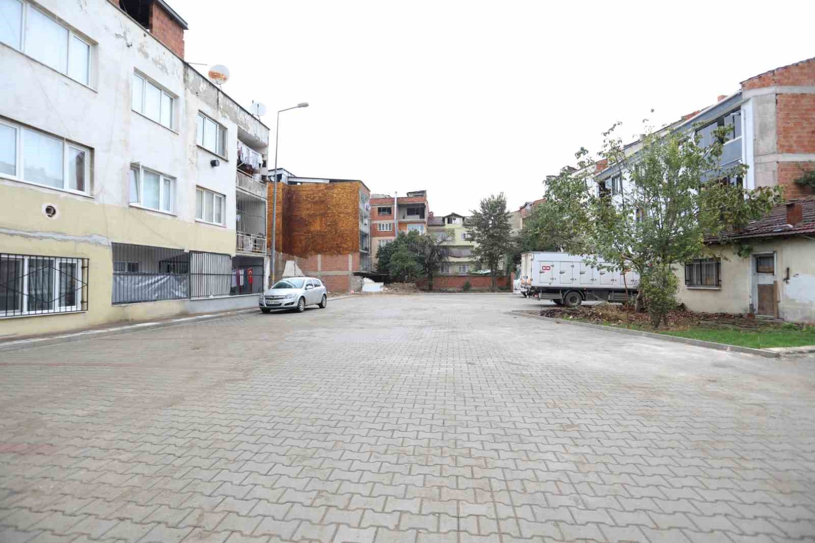 İnegöl merkezde 100 araçlık otopark hizmete girdi