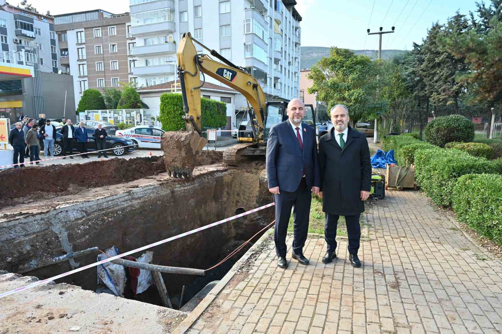 Orhangazi’de yatırımlar hız kesmeden sürüyor