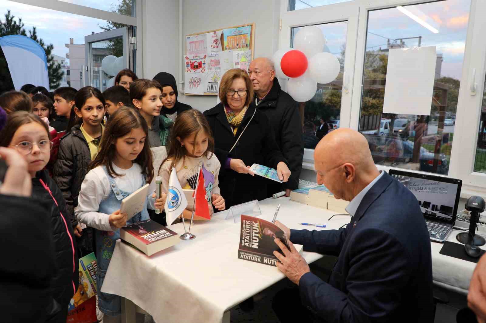 Mudanya Belediyesi Orhan Kemal Kütüphanesi açıldı