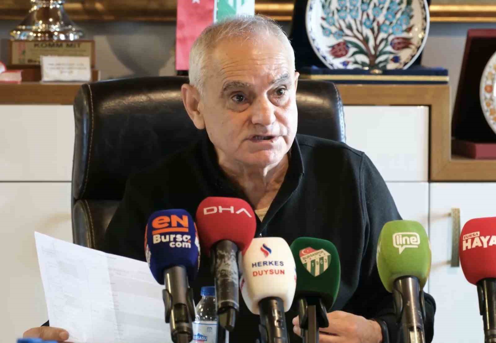 Recep Günay: “Bu kongre, Bursaspor’un kurtuluşu değil”