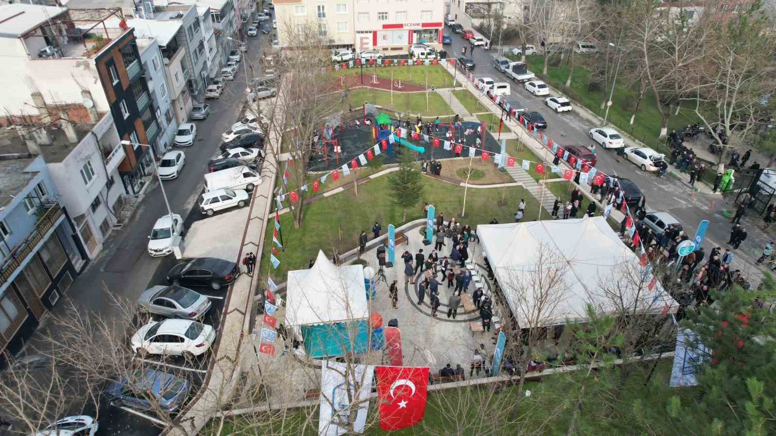 Yıldırım’da Şehit Yusuf Sel Parkı hizmete açıldı