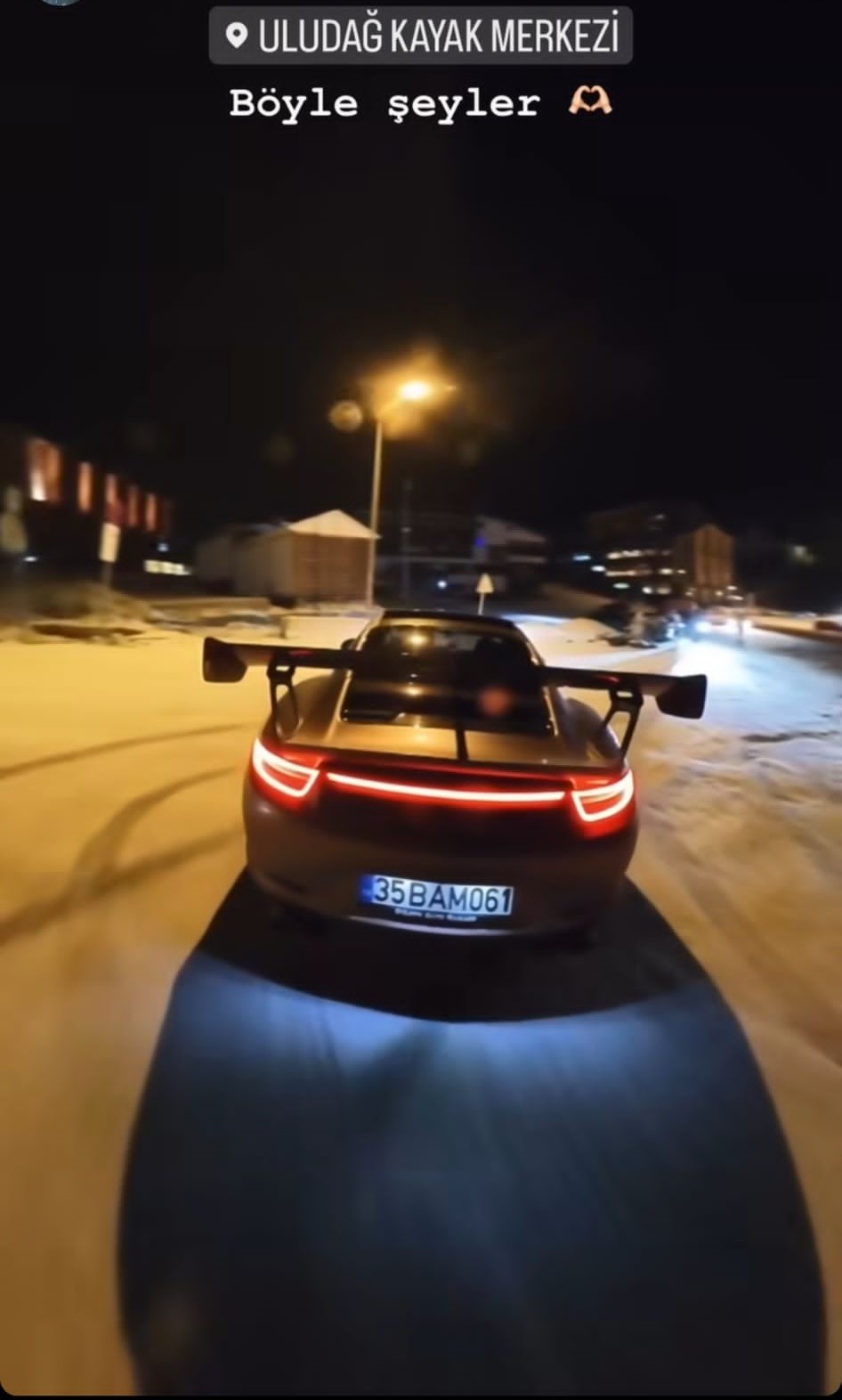 Kayak merkezi Uludağ drift merkezi oldu