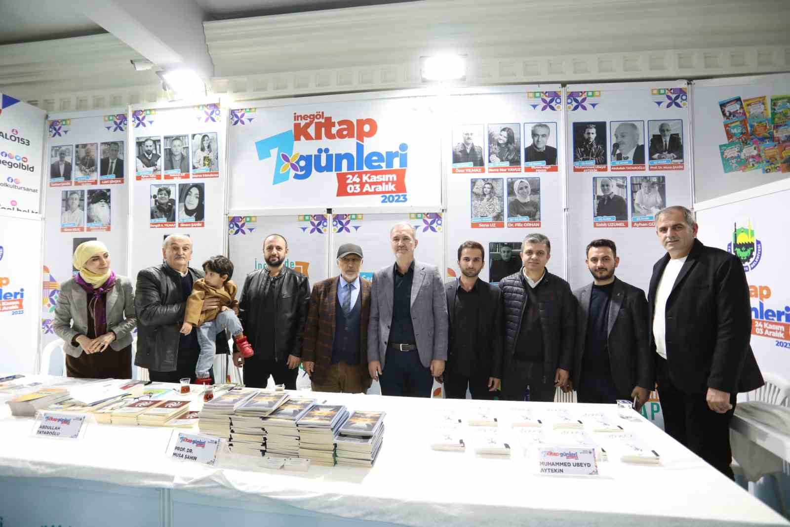 İnegöl Kitap Günleri 150 bin kişiyi ağırladı