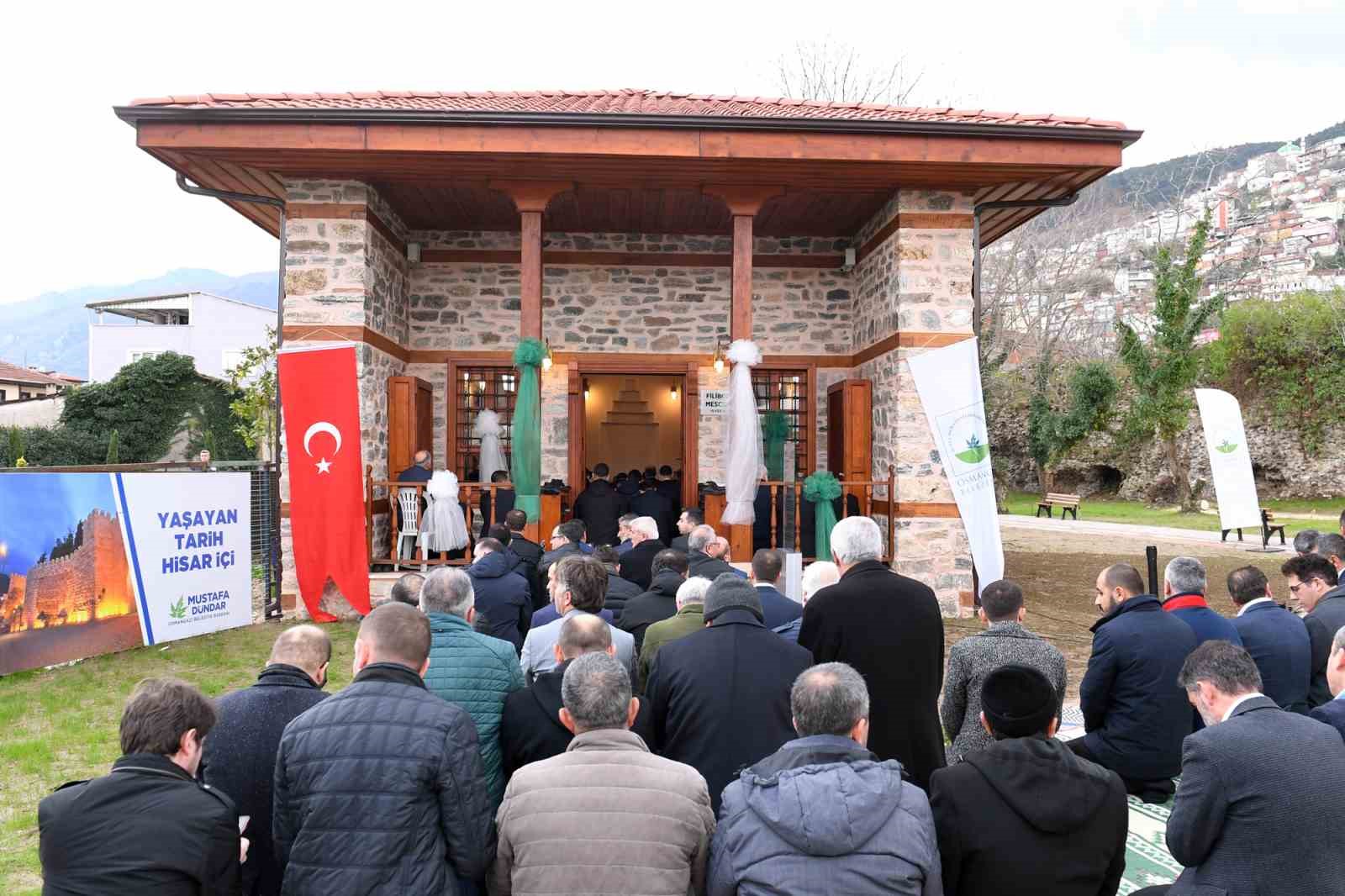 - Filiboz Mescidi’nde 168 yıl sonra ilk namaz kılındı