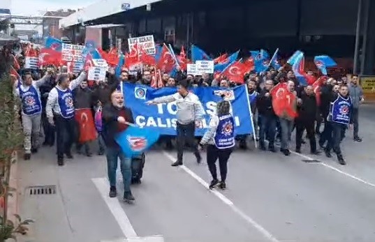 Tofaş Otomobil Fabrikası’ndaki eylemler büyüyor