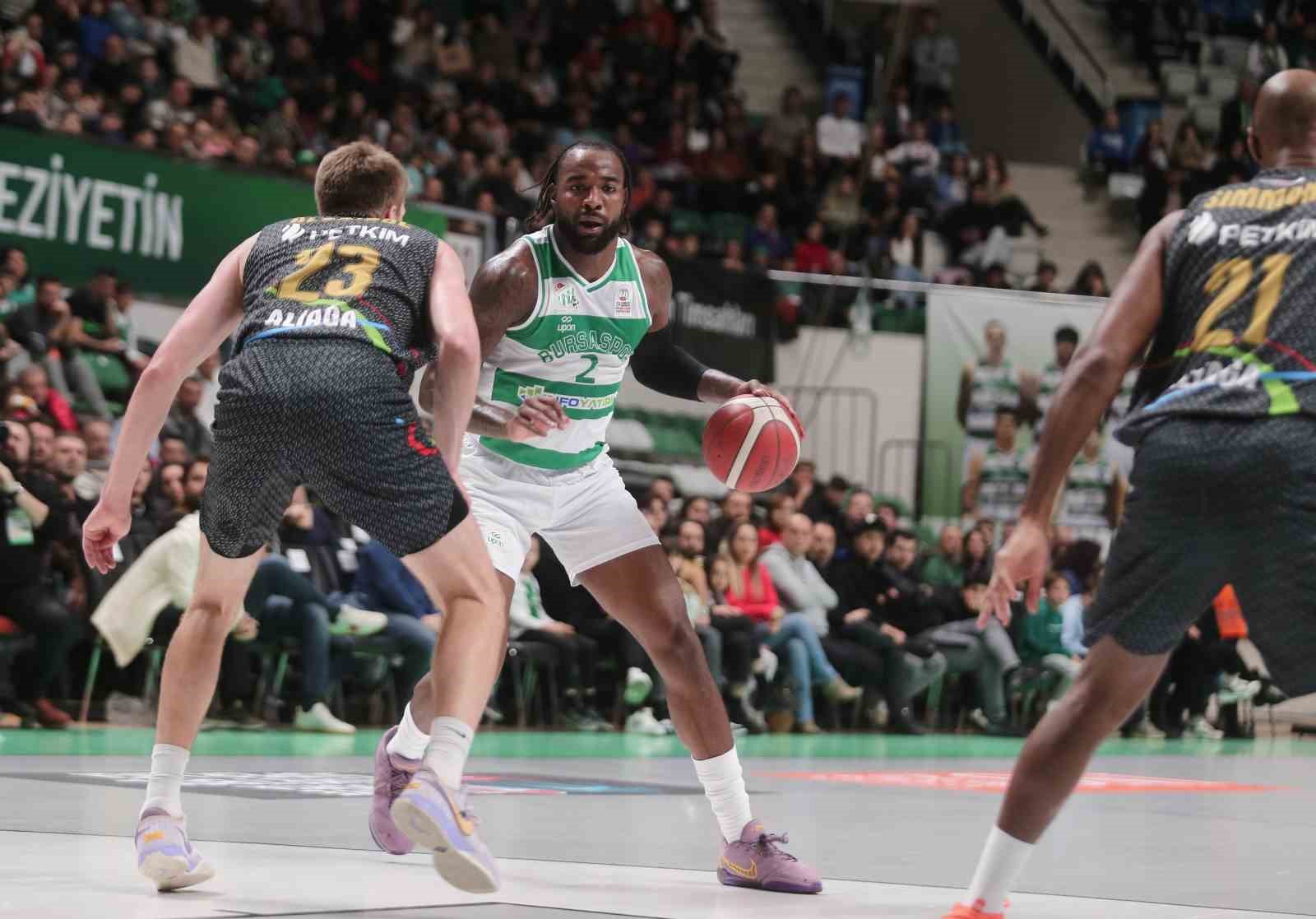 Türkiye Sigorta Basketbol Süper Ligi: Bursaspor: 94 - Petkimspor: 84