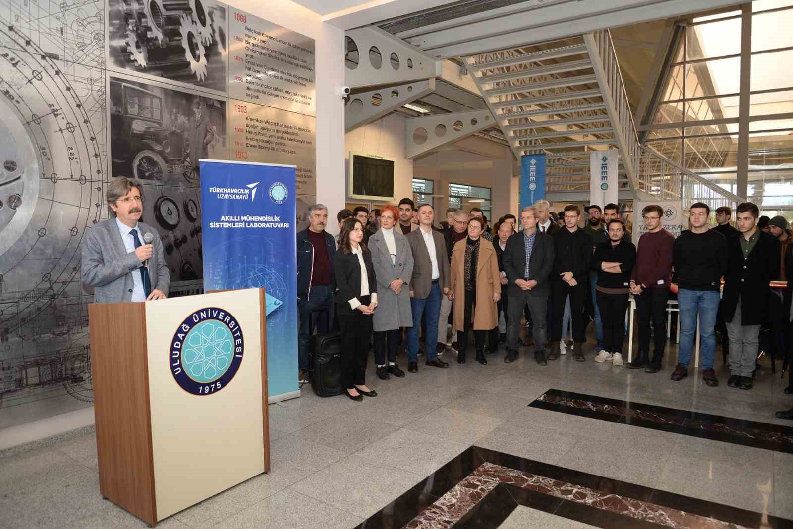 TUSAŞ’ın akıllı mühendislik sistemleri laboratuvarı BUÜ’de açıldı