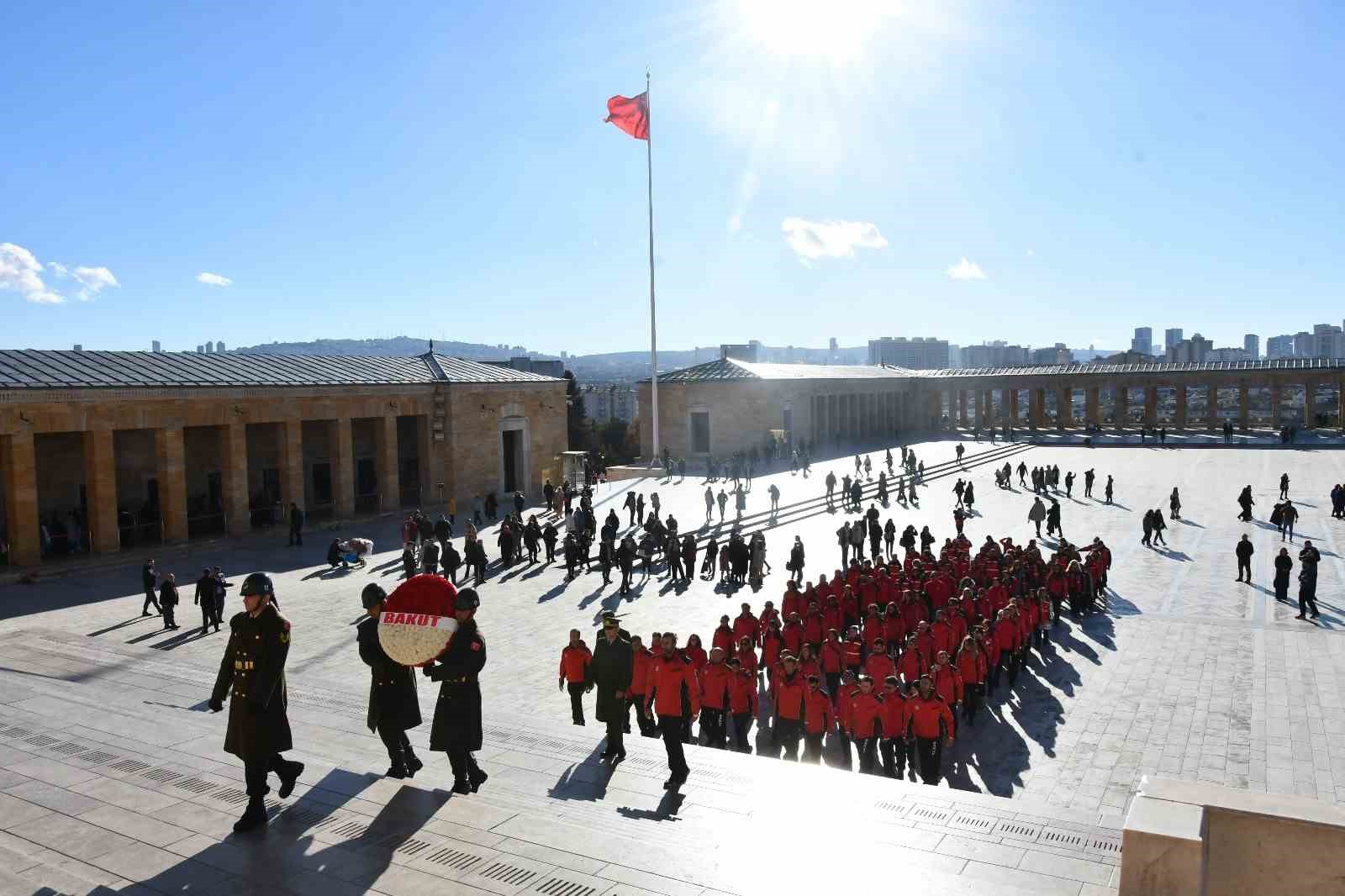 BAKUT’tan Anıtkabir’e ziyaret