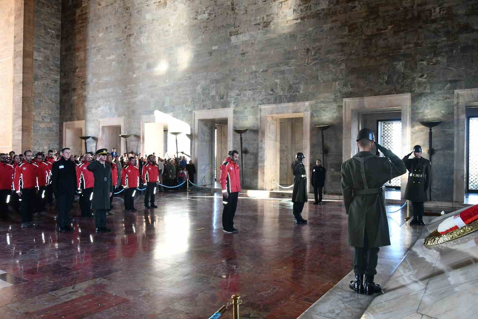 BAKUT’tan Anıtkabir’e ziyaret