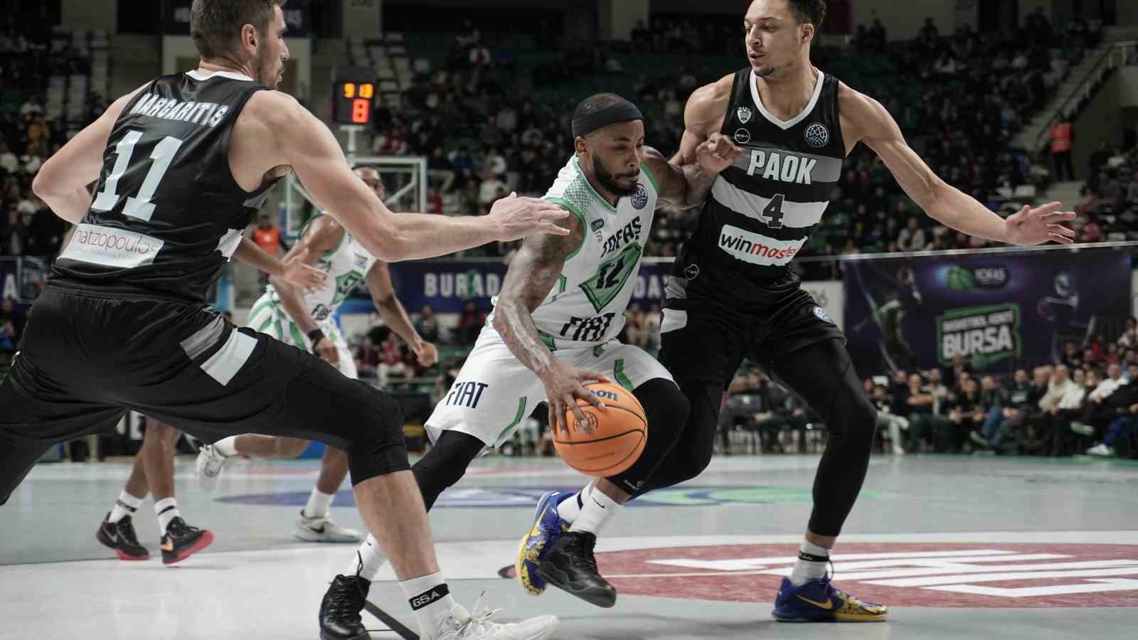 Basketbol Şampiyonlar Ligi: Tofaş: 87 - PAOK: 88