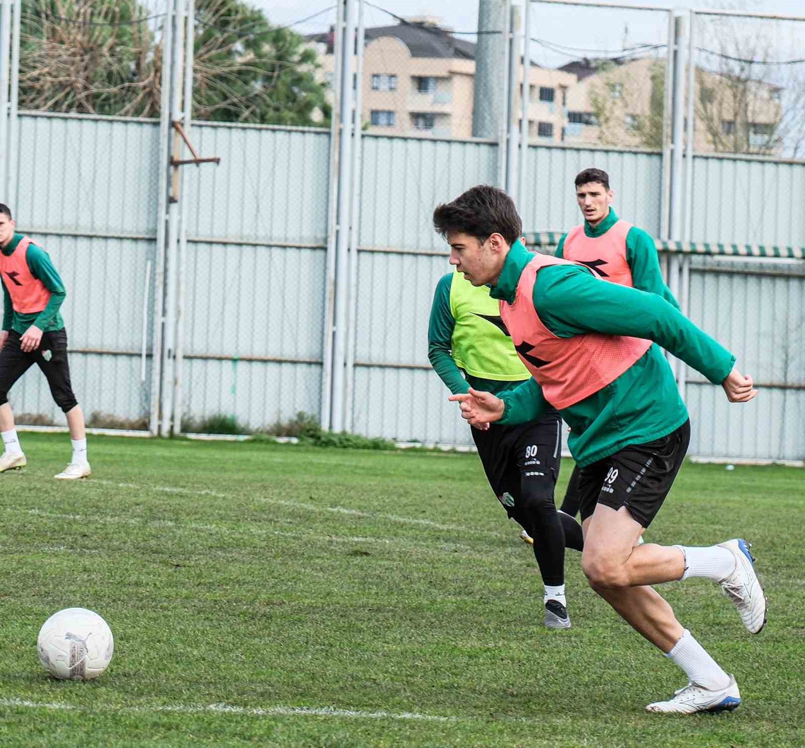 Bursaspor taktik idman yaptı