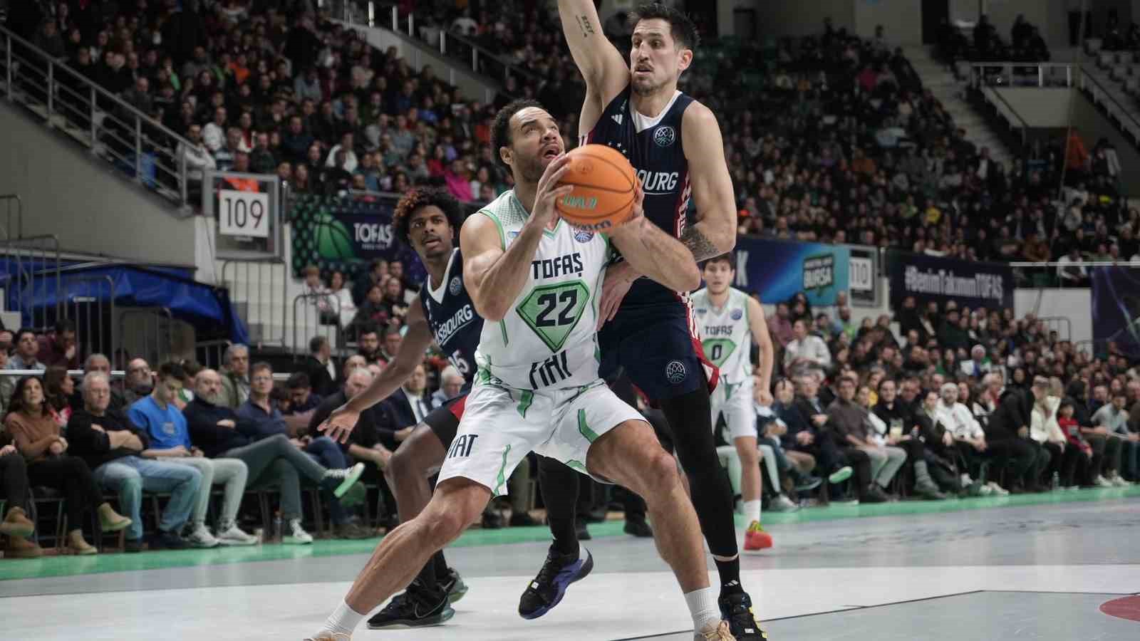 Basketbol Şampiyonlar Ligi: Tofaş: 93 - SIG Strasbourg: 71