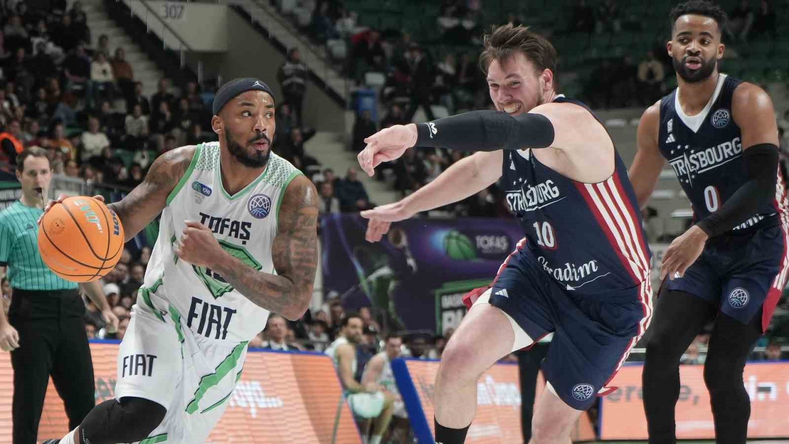 Basketbol Şampiyonlar Ligi: Tofaş: 93 - SIG Strasbourg: 71