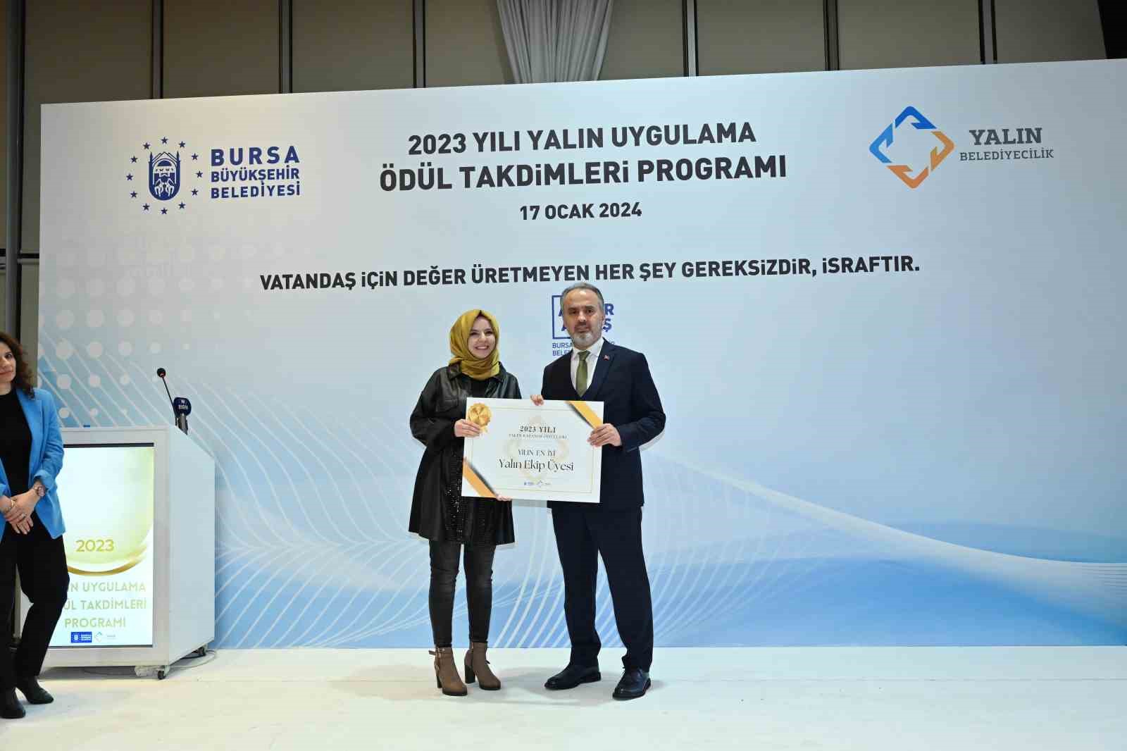 Yalın çalışmalar ödüllendirildi