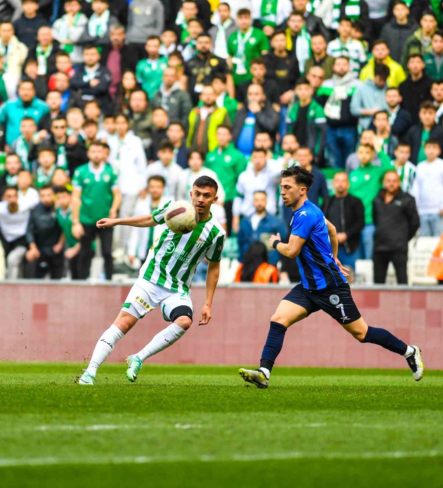 TFF 2. Lig: Bursaspor: 1 - Beyoğlu Yeni Çarşı: 1