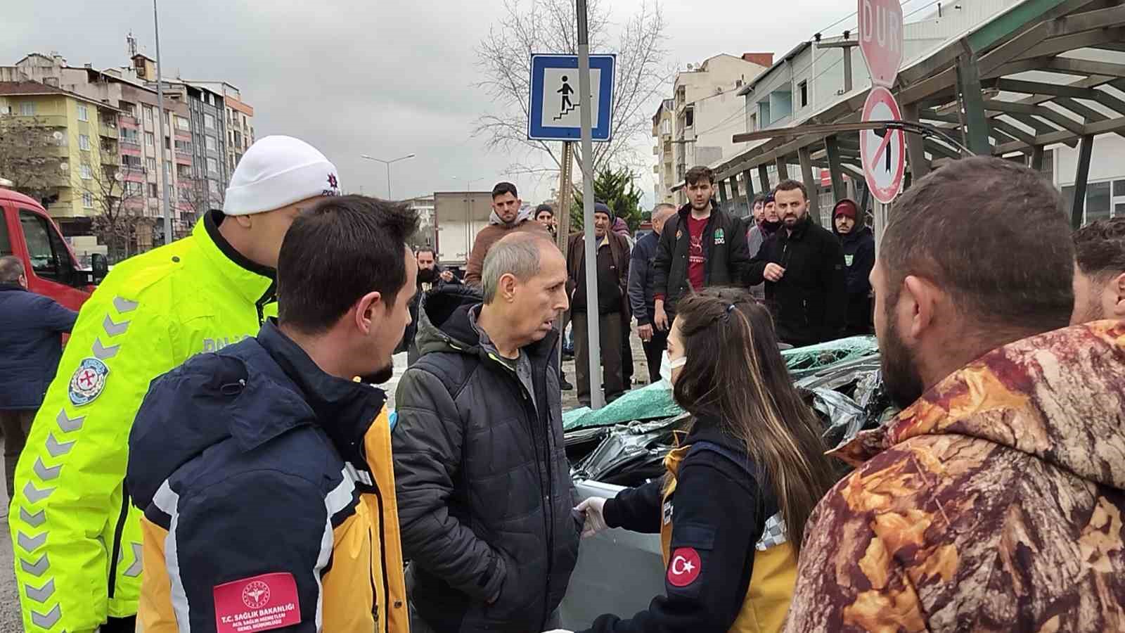 Bursa’da trafik kazası: 4 yaralı