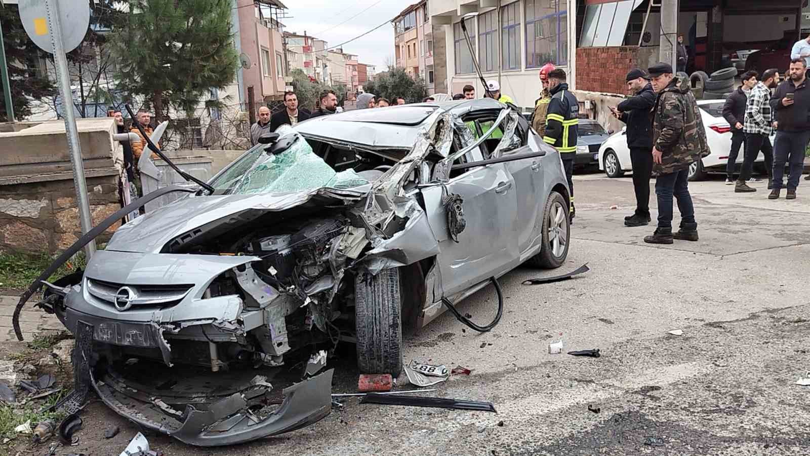 Bursa’da trafik kazası: 4 yaralı