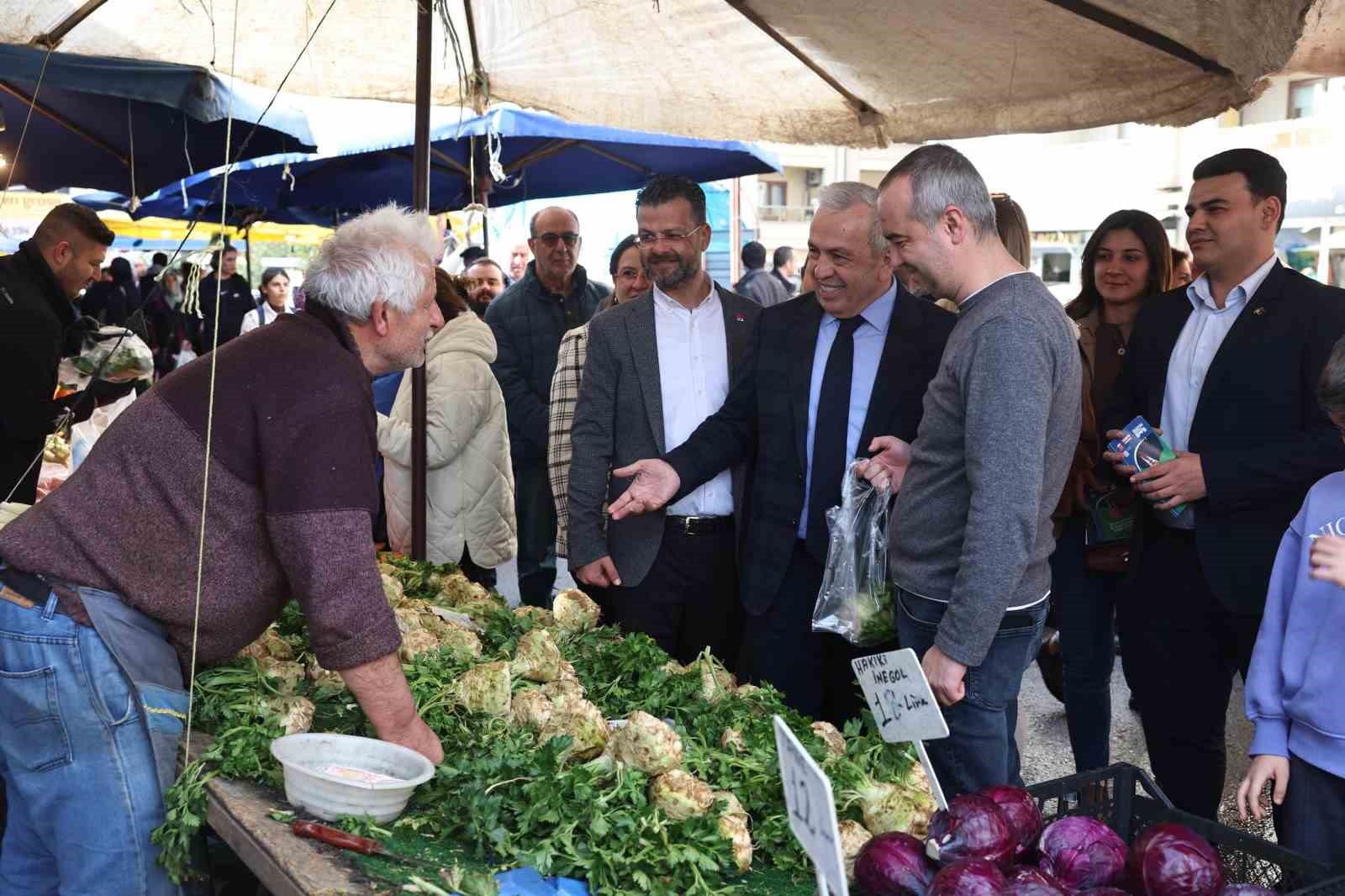 Şadi Özdemir: “Ataevler pazaryeri hızla tamamlanacak”