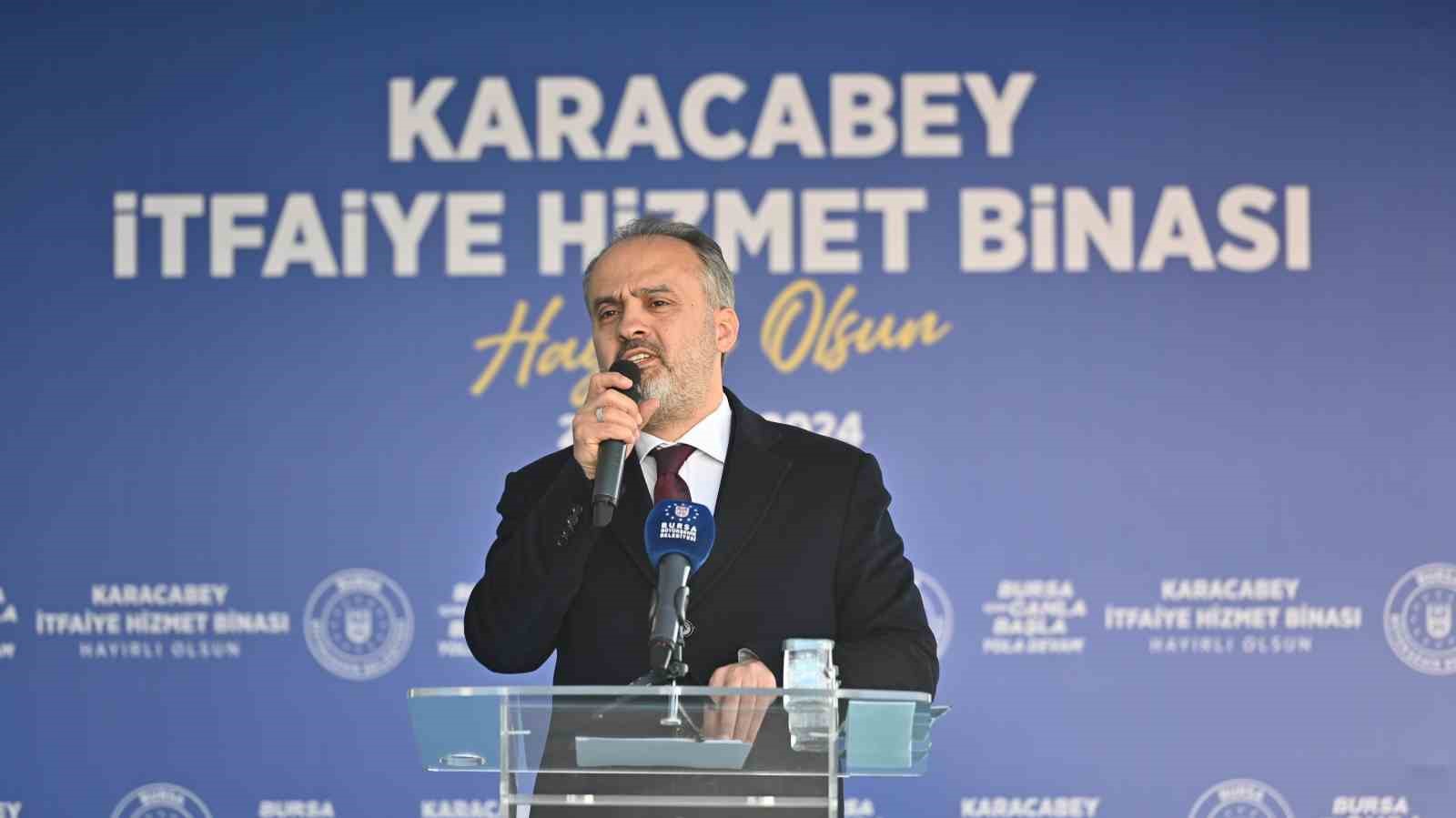 Karacabey’e yeni itfaiye binası kazandırıldı