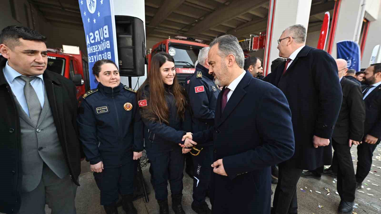 Karacabey’e yeni itfaiye binası kazandırıldı