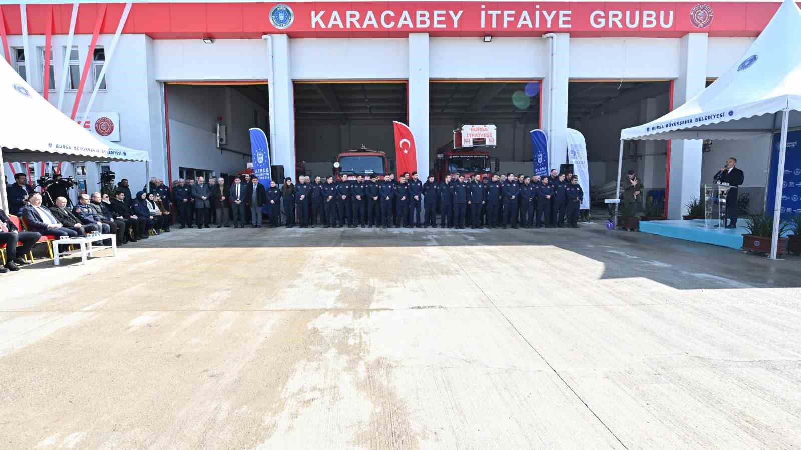 Karacabey’e yeni itfaiye binası kazandırıldı