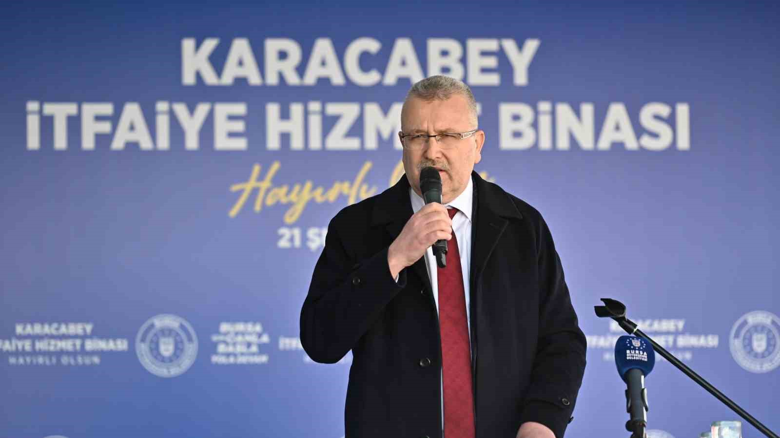 Karacabey’e yeni itfaiye binası kazandırıldı