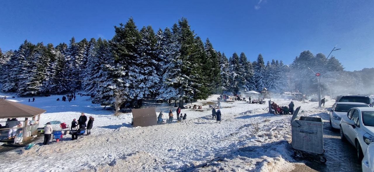 Uludağ’da adım atacak yer kalmadı