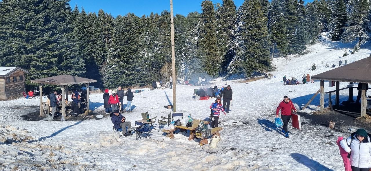 Uludağ’da adım atacak yer kalmadı