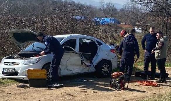 Bursa’da trafik kazası: 5 yaralı