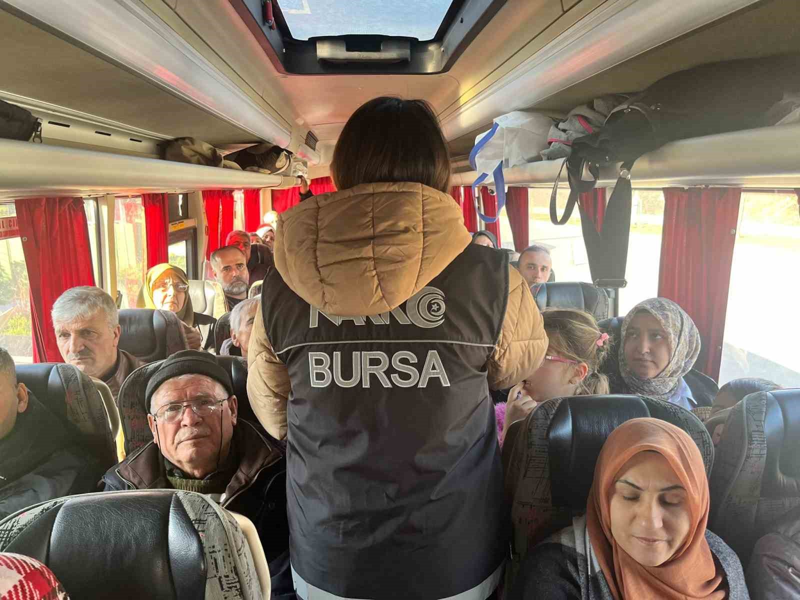 Bursa’da narkotik polisleri farkındalık eğitimi gerçekleştirdi