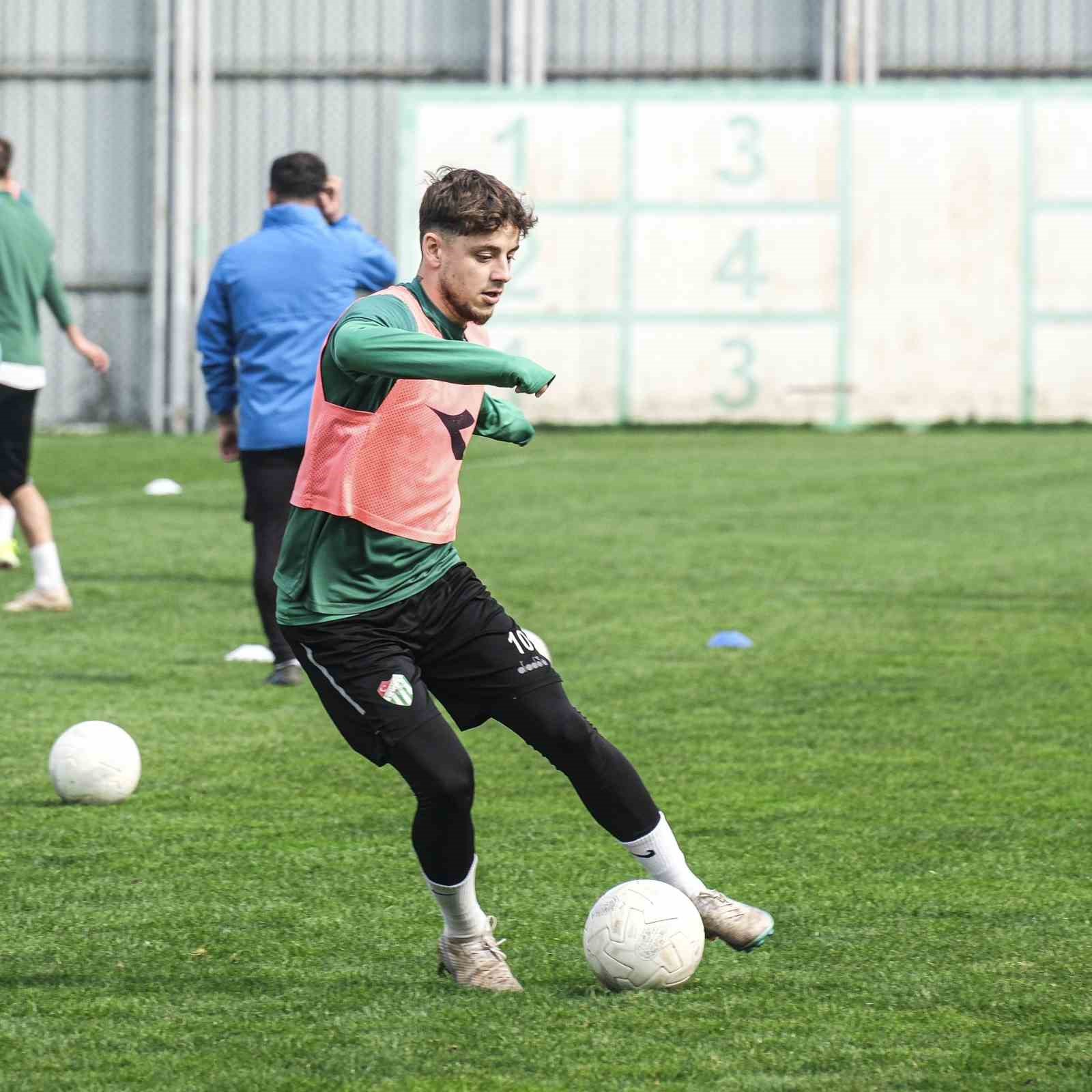 Bursaspor taktik antrenman yaptı