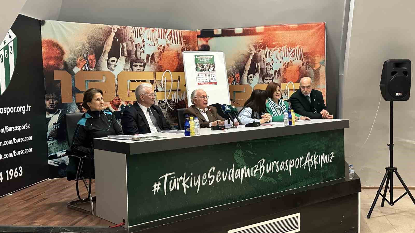 Bursaspor Kulübü, ’Haydi Kadınlar Maça’ projesini duyurdu