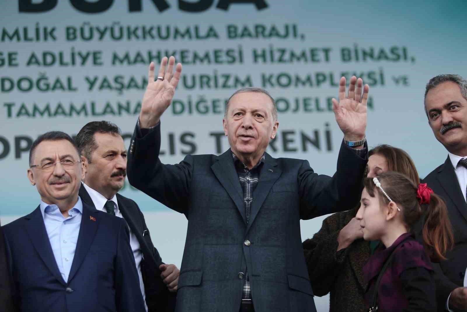 Cumhurbaşkanı Recep Tayyip Erdoğan yarın Bursa’da