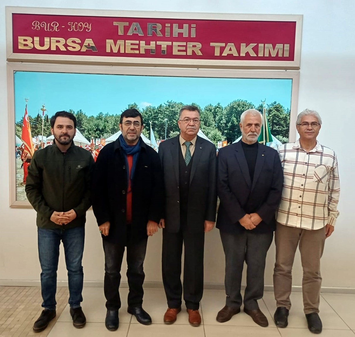 Bursa Mehter Takımı genel kurulunda Mesut Özkeser güven tazeledi