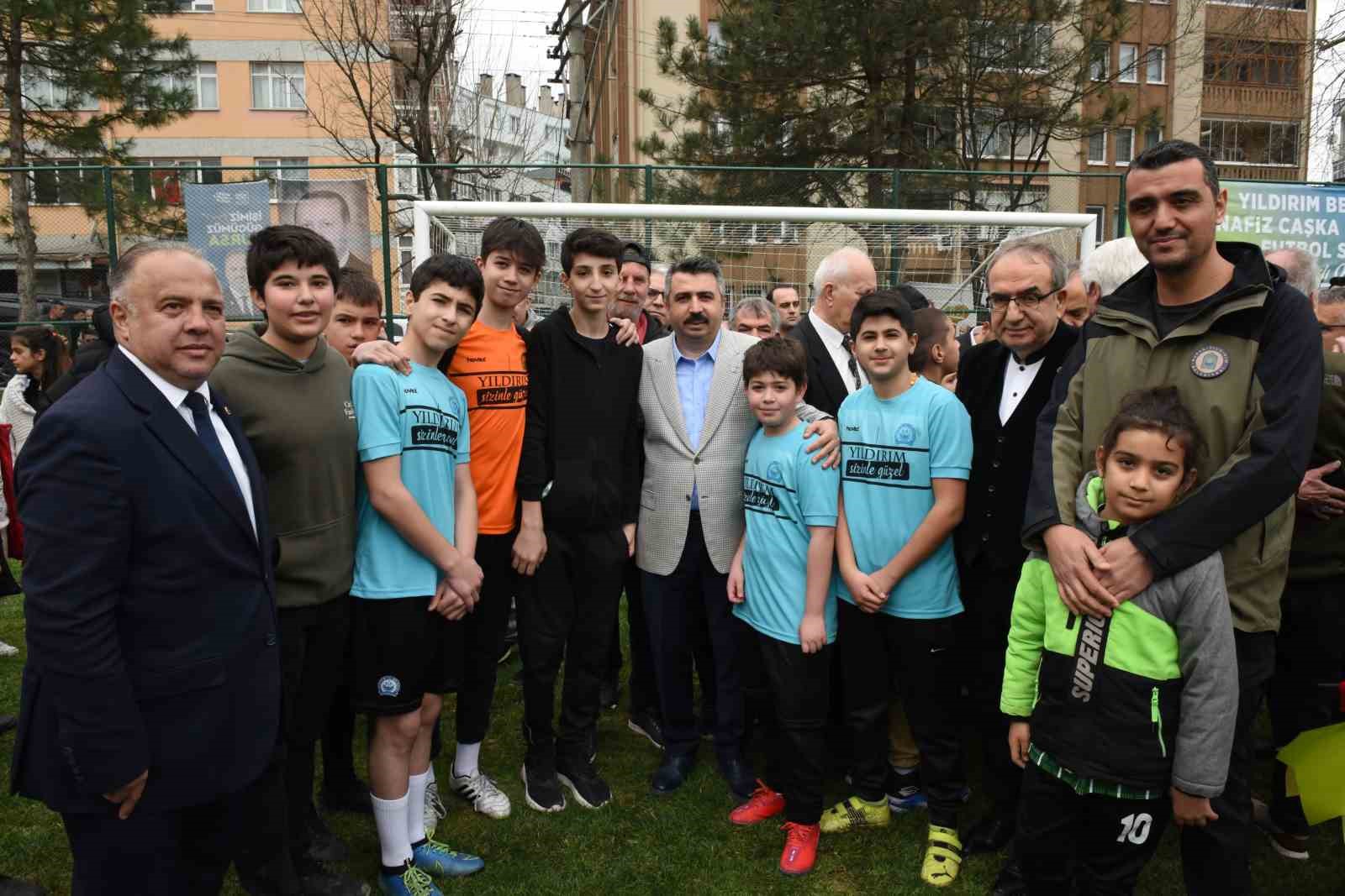 Talimhane Spor Parkı hizmete açıldı