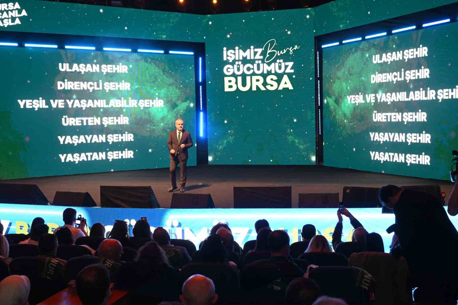 Bursa hem kentsel hem de sosyal anlamda dönüşecek