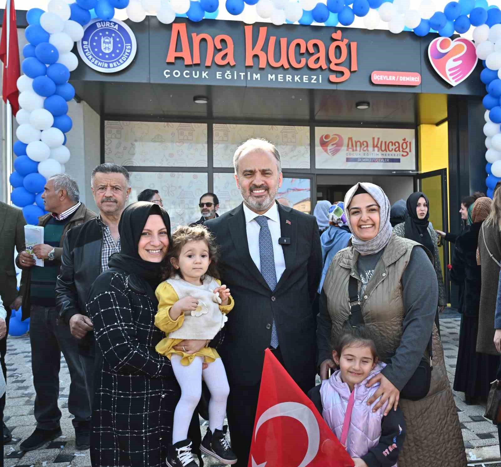 Nilüferli minikler de artık ‘Ana Kucağında’