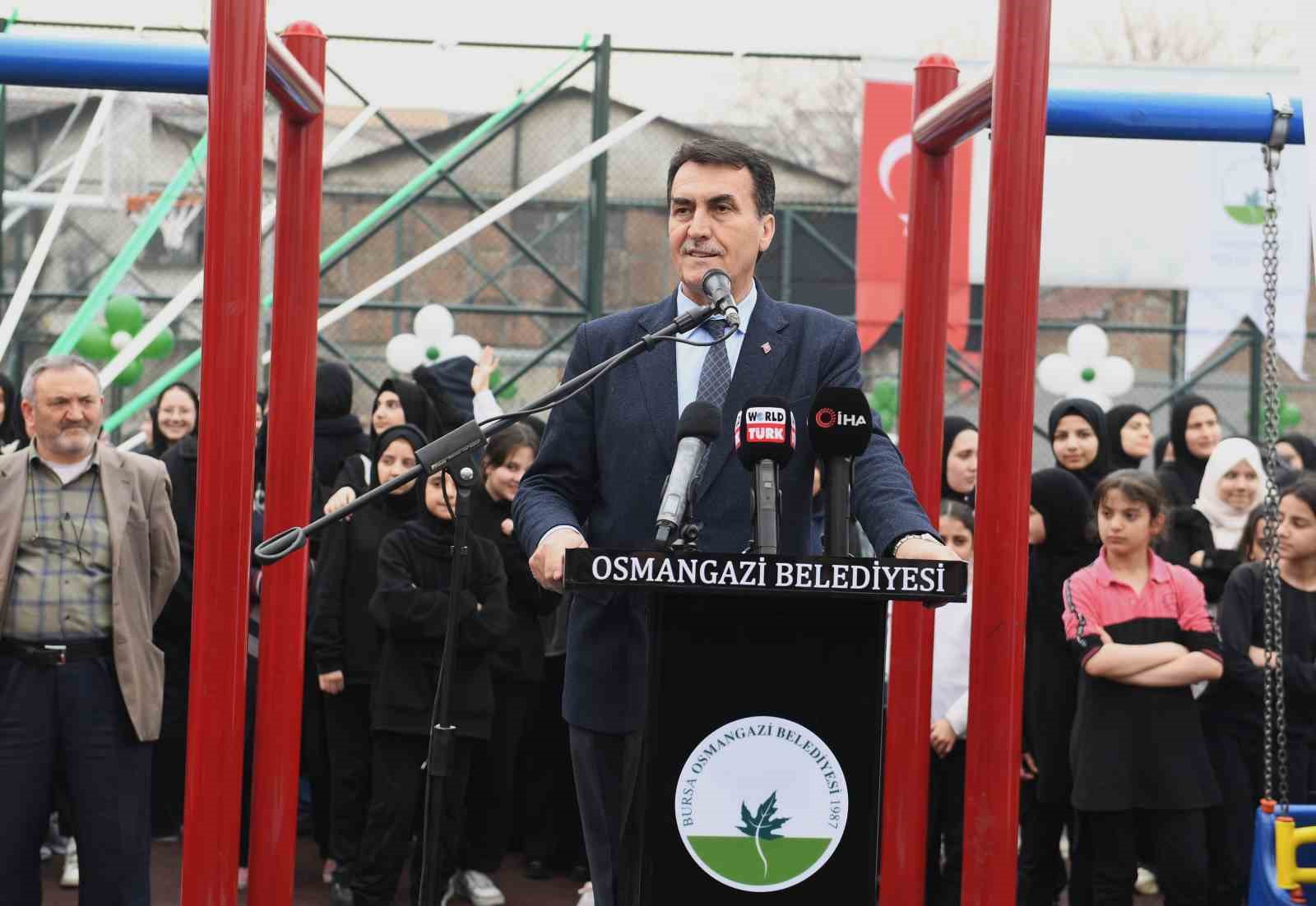 Osmangazi Belediyesi’nden bir park daha