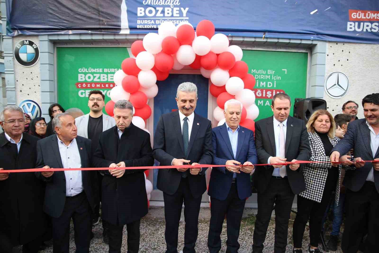 Bozbey’den, Yıldırım’da kentsel dönüşüm mesajı