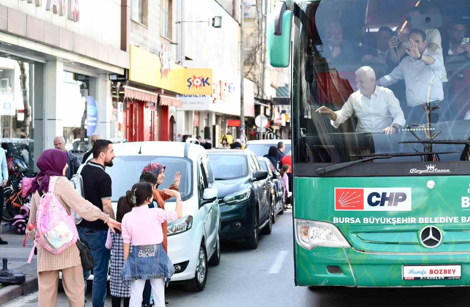 Bursa, Bozbey’i bağrına bastı