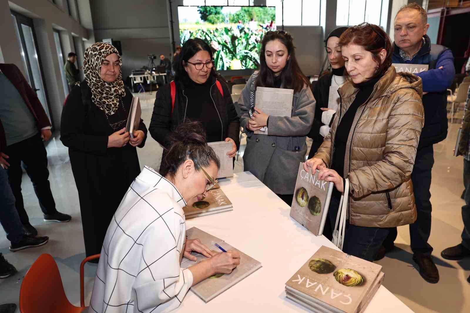 Coğrafi tescilli Hasanağa enginarı kitaplaştı