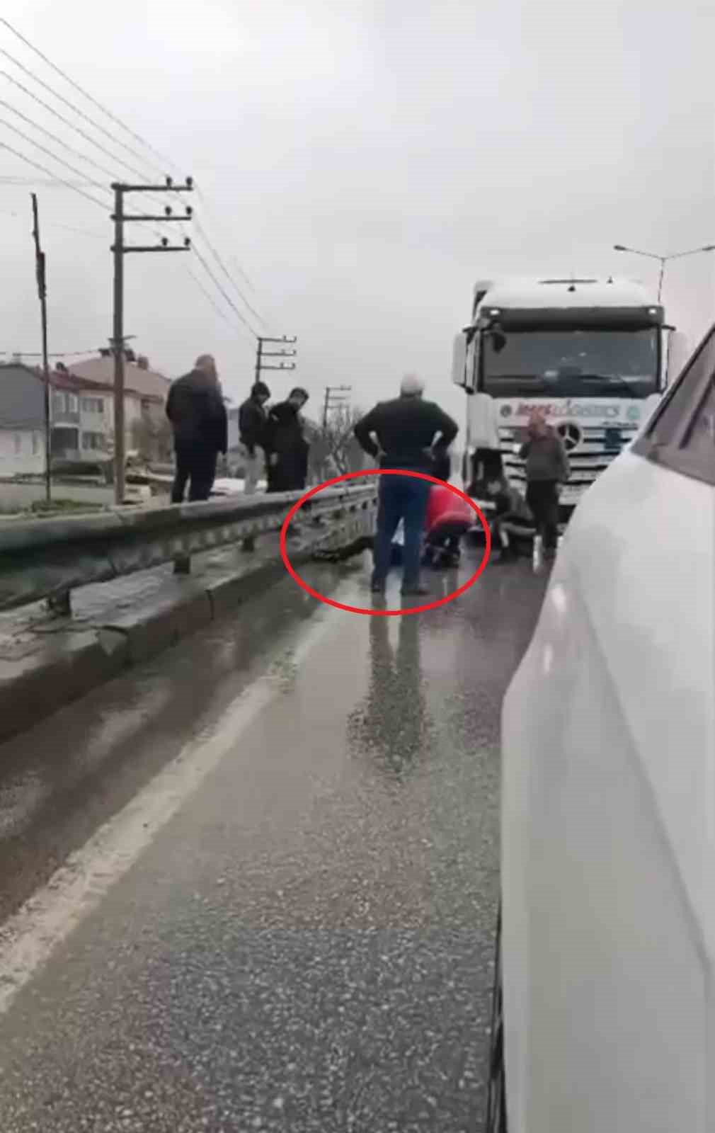 (Özel) Tırın çarptığı 32 yaşındaki mekatronik mühendisi, hayatını kaybetti