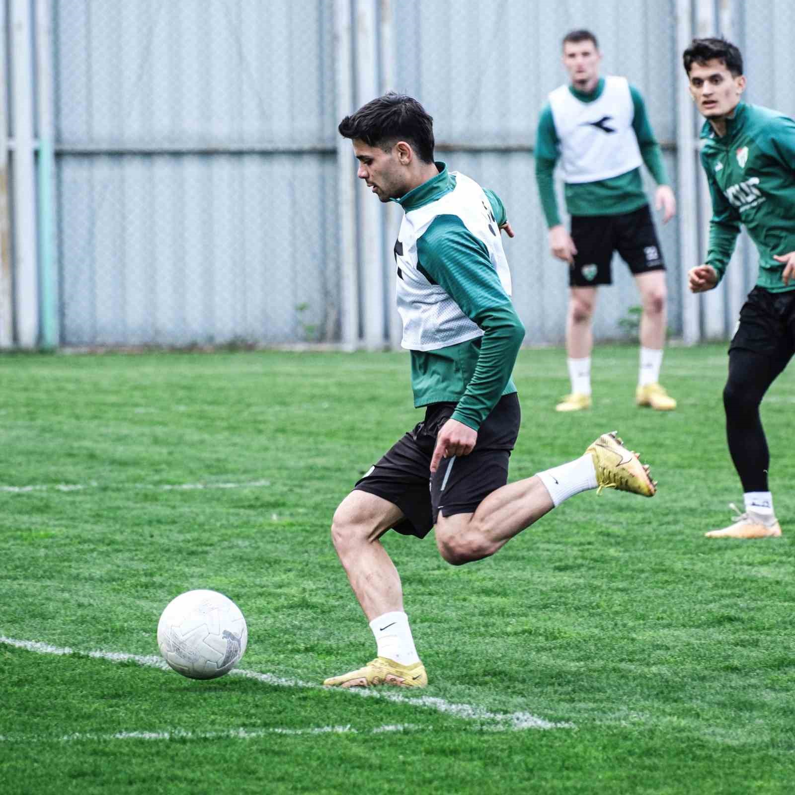 Bursaspor taktik idman yaptı