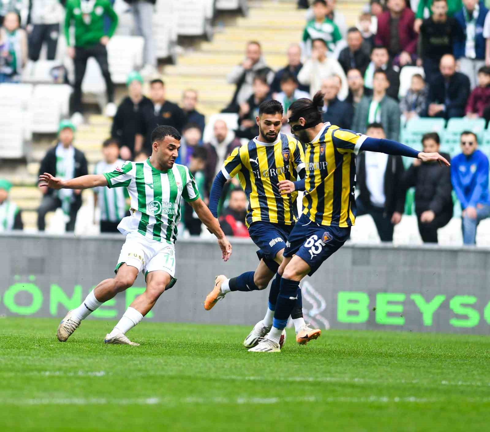 TFF 2. Lig: Bursaspor: 0 - Bucaspor 1928: 2