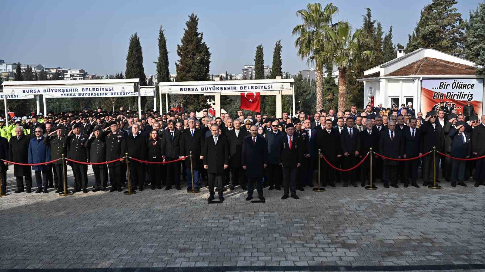 Çanakkale Zaferi 109. yılında törenle anıldı