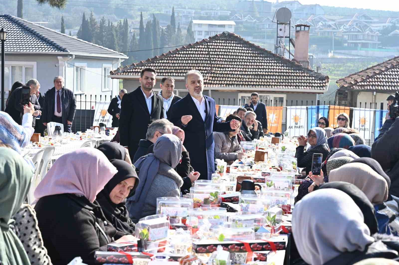 Başkan Aktaş, Mudanyalı kadınlarla buluştu