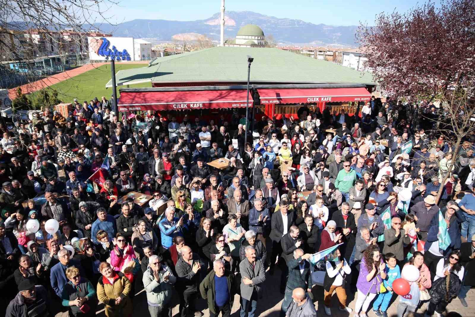 Bozbey, “Bursa’da 5 yılda sorunlar katlandı”