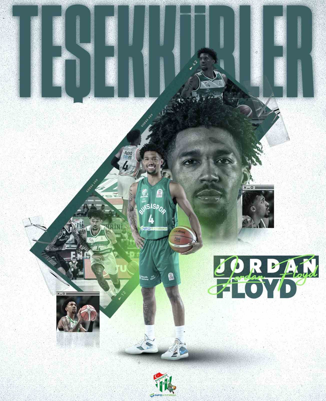 Bursaspor, Jordan Floyd ile yollarını ayırdı